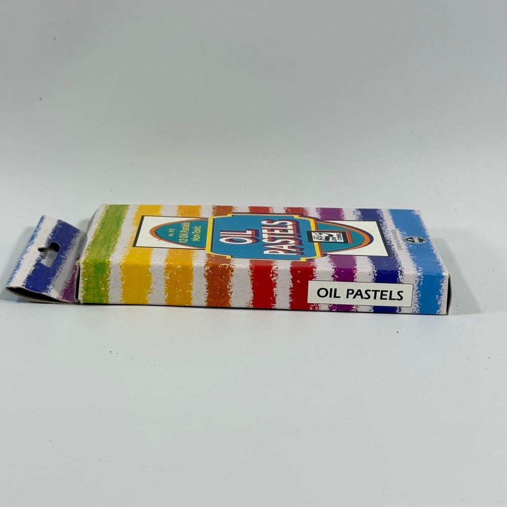 VTG NEW Loew-Cornell Oil Pastels Art Supplies 12 Count Multicolor Drawing Tools - Picture 7 of 10
